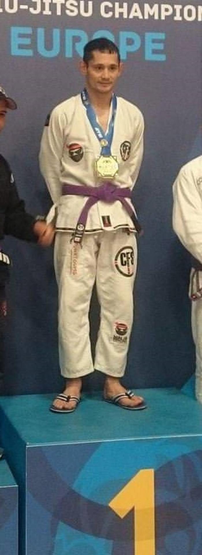 Purple belt · November 8, 2015 · Promoted by David Onuma