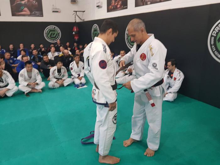 Brown belt · December 3, 2017 · Promoted by David Onuma