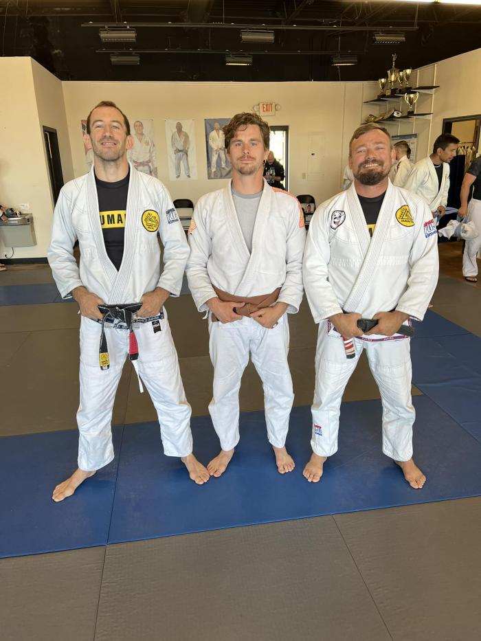 myself, a great training partner, and our instructor