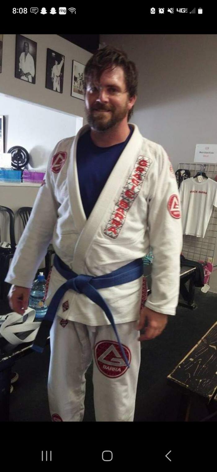 Blue belt · November 15, 2014 · Promoted by John Keller