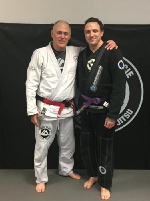 Picture with Mauricio after a KJJ instructor session at RGA