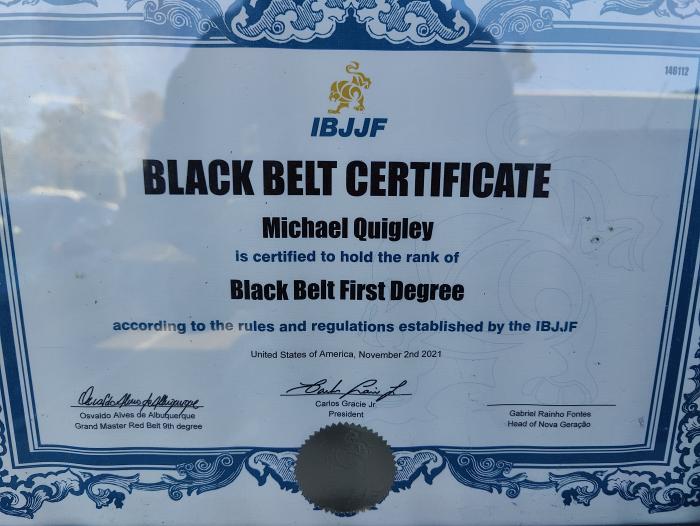 Black belt 1st degree · October 28, 2021 · Promoted by Francisco Albuquerque