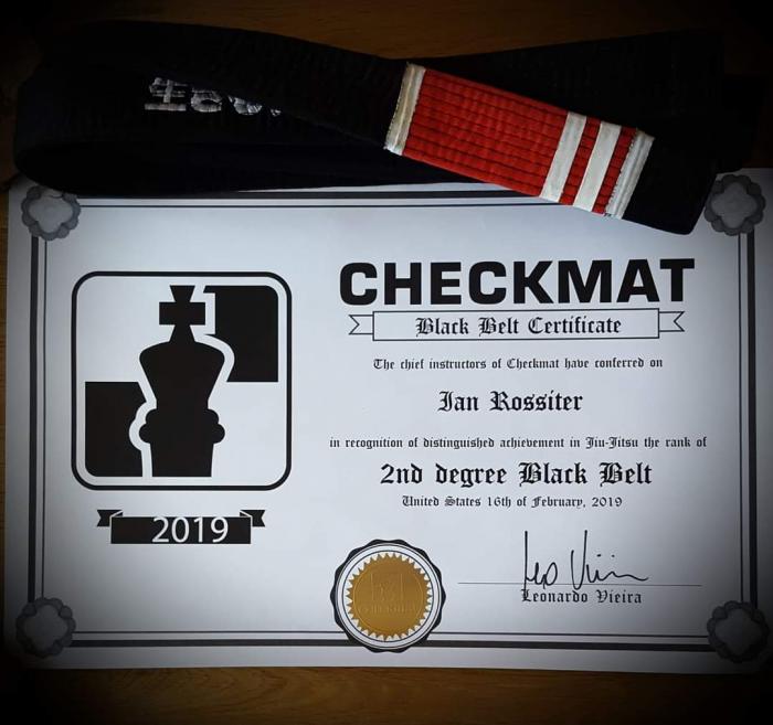 Black belt 2nd degree · February 16, 2019 · Promoted by Chico Mendes