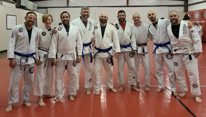 A few of the pre-dawn morning crew.