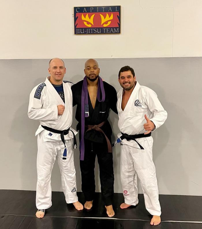 Brown belt · January 19, 2022 · Promoted by Jeremy Lafreniere
