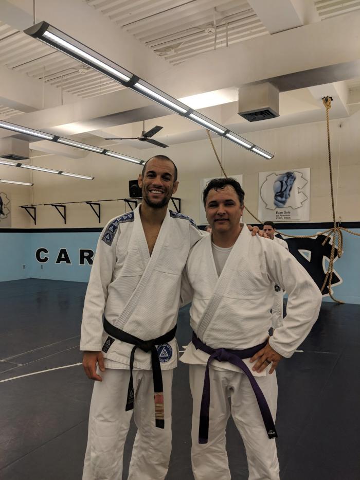 Purple belt · May 22, 2015 · Promoted by Gilson Fernandes