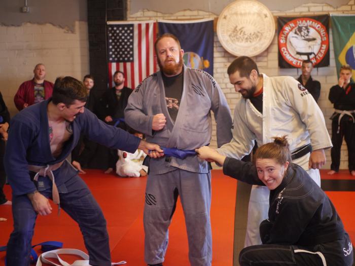 Blue belt · September 11, 2021 · Promoted by Andrew Browne