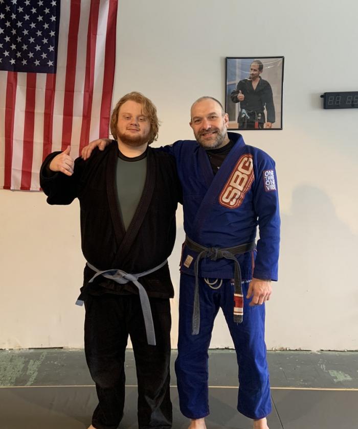 Blue belt · March 22, 2022 · Promoted by Chad Fazenbacker