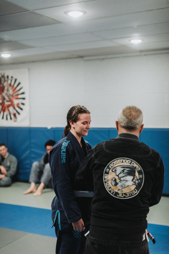 Blue belt · January 25, 2021 · Promoted by Rosendo Diaz