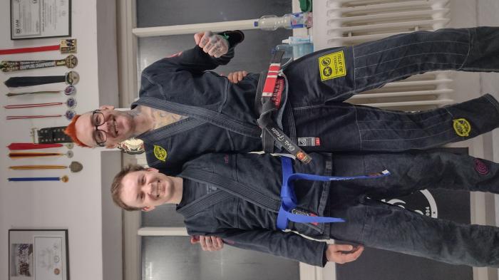 Blue belt · February 9, 2023 · Promoted by Christopher Frutos