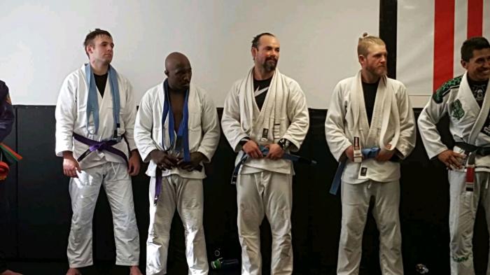 Blue belt · July 9, 2016 · Promoted by Elliott Ohara