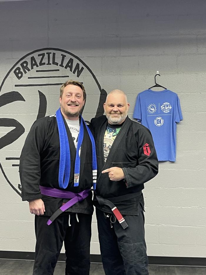 Purple belt · October 17, 2022 · Promoted by Nathan Hallford