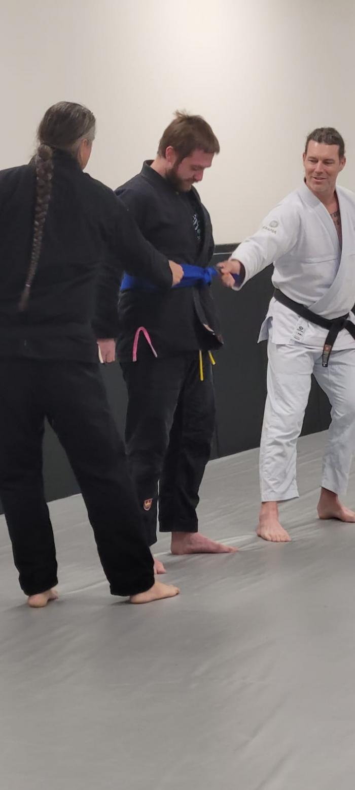 Blue belt · February 8, 2023 · Promoted by Bernard Navarro