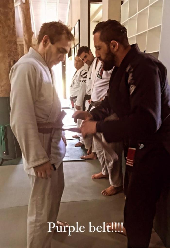 Purple belt · February 9, 2023 · Promoted by Jason De Lima