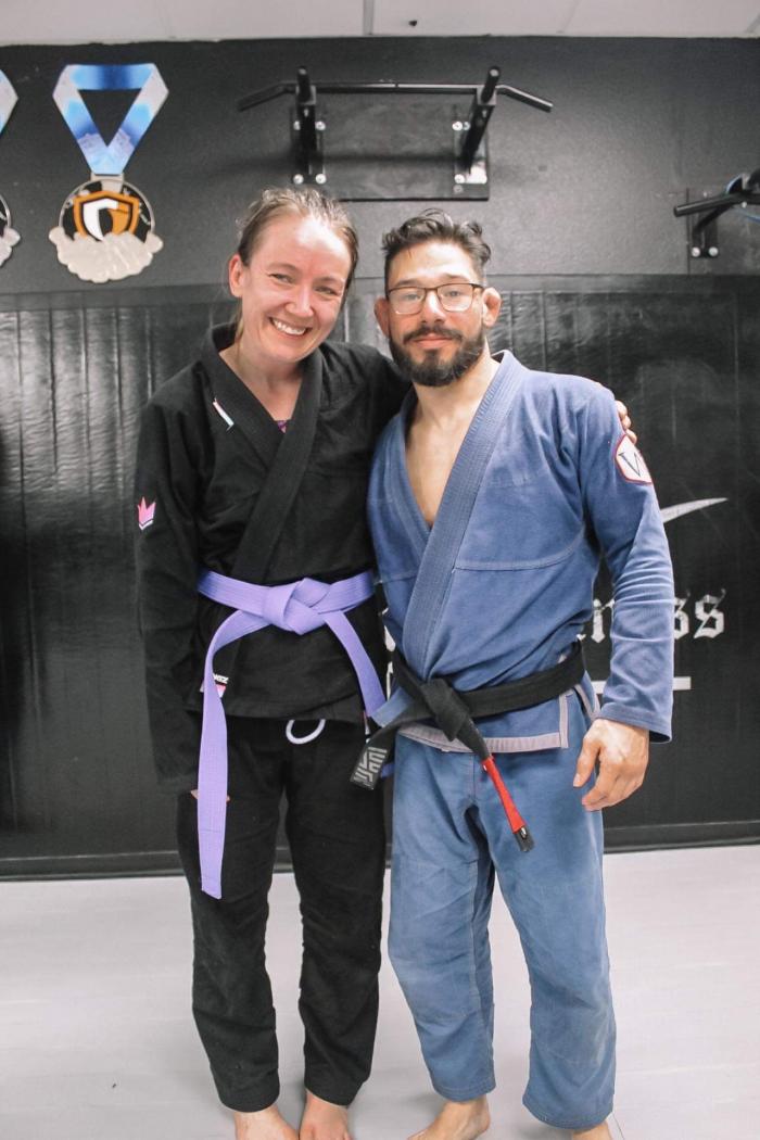 Purple belt · February 10, 2023 · Promoted by Larry Ruiz