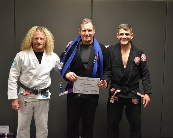Purple belt · December 11, 2021 · Promoted by Trevor Birmingham