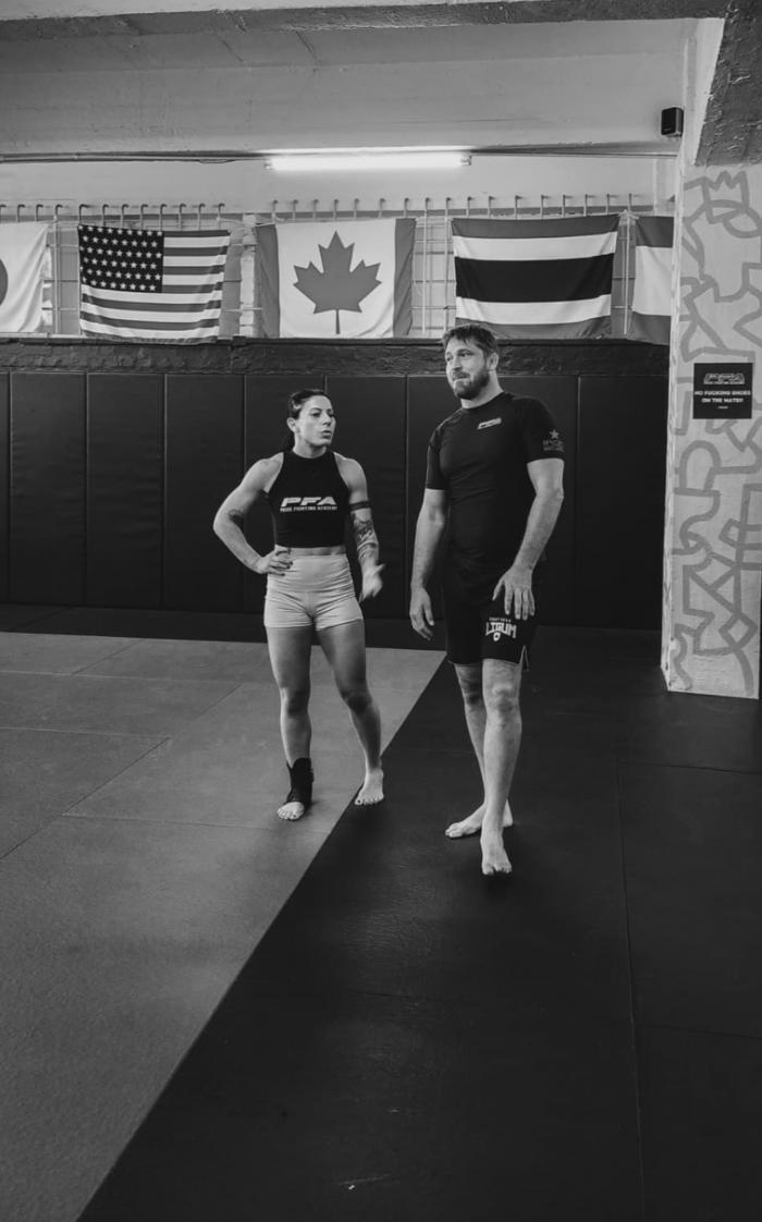 Saturday Morning class back after an injury time out.