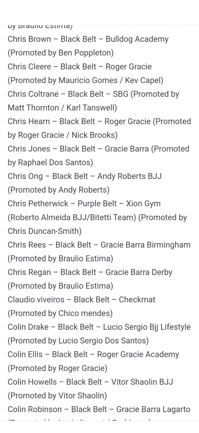 Black belt · February 11, 2018 · Promoted by Ben Poppleton