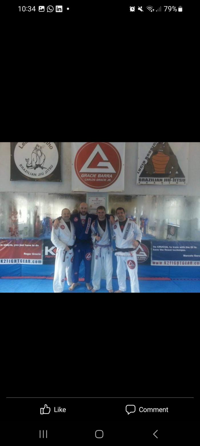 Purple belt · February 16, 2014 · Promoted by Paul Hartley