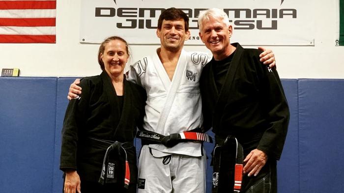 Promotion to 2nd stripe from Demian Maia