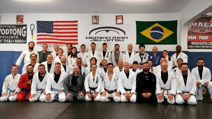 Demian Maia seminar at my gym - August 2022
