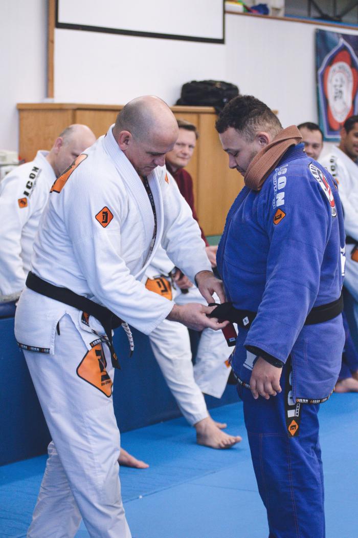 DEC 4th 2021- Ze Marcello awarded me my black belt