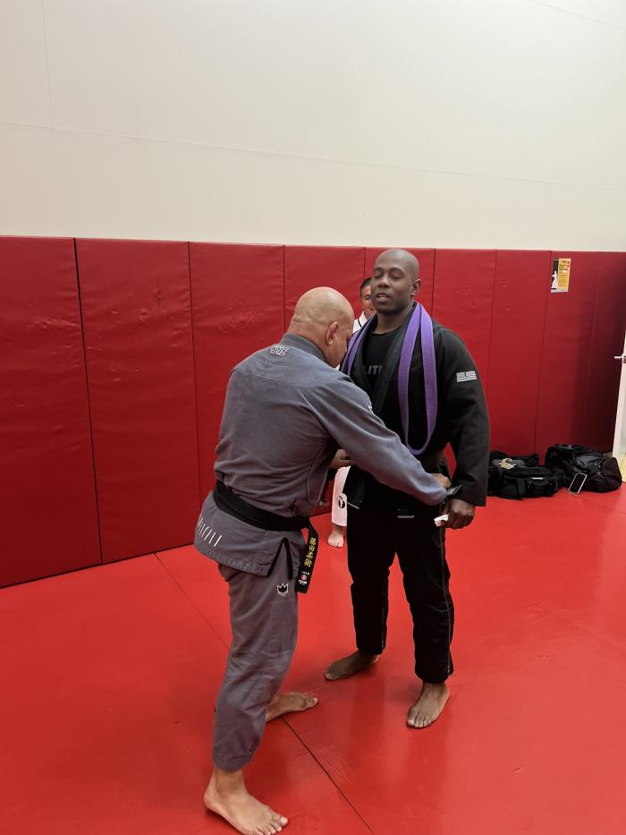Brown belt · May 13, 2022 · Promoted by Professor Enrique Watson