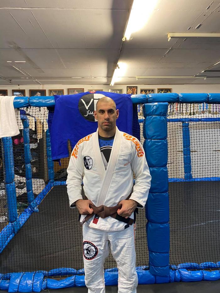 Brown belt · April 15, 2021 · Promoted by Leigh Remedios