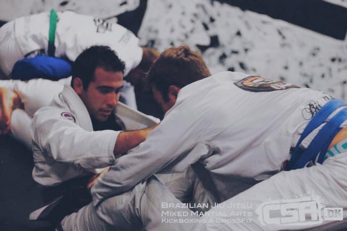 Training at CSA in Copenhagen during a winter break Euro trip - January 2015