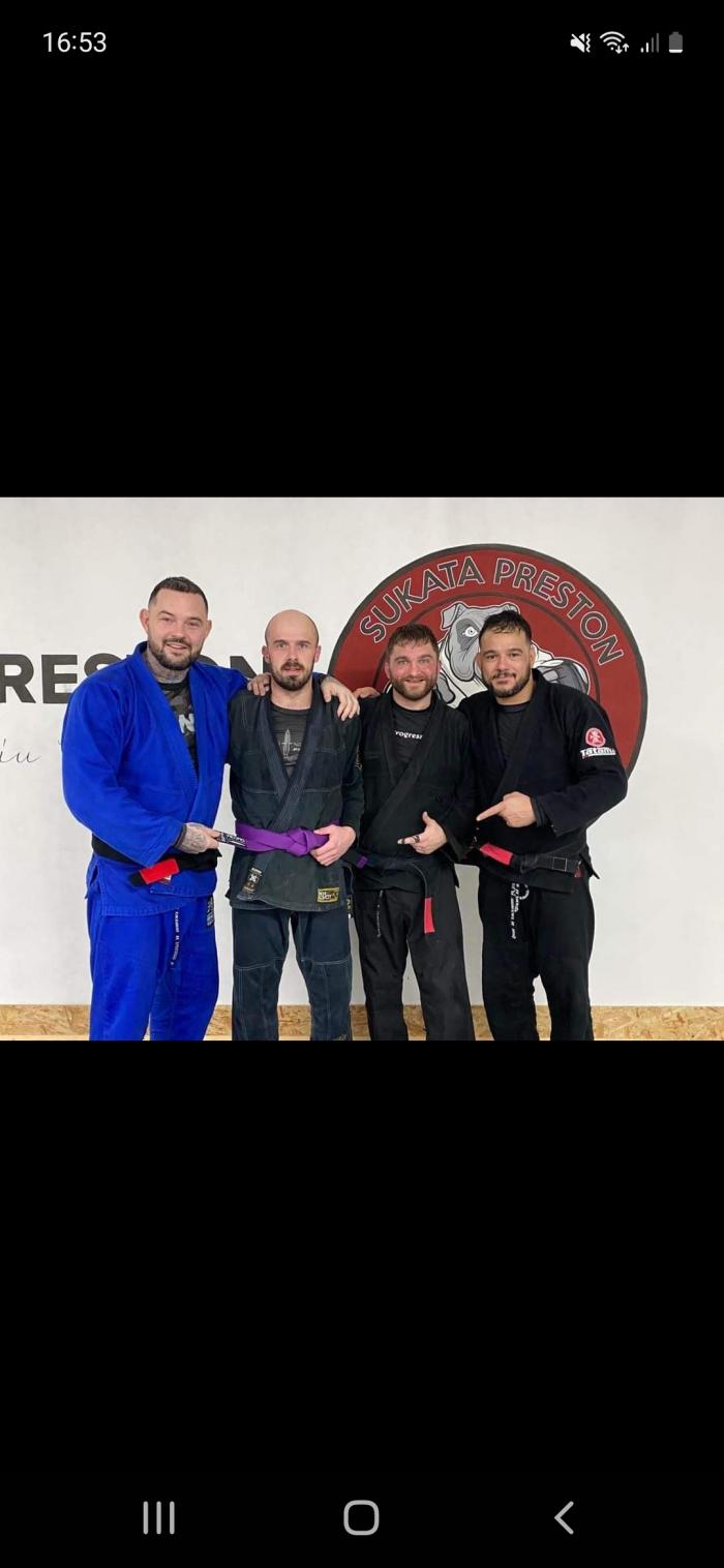 Purple belt promotion