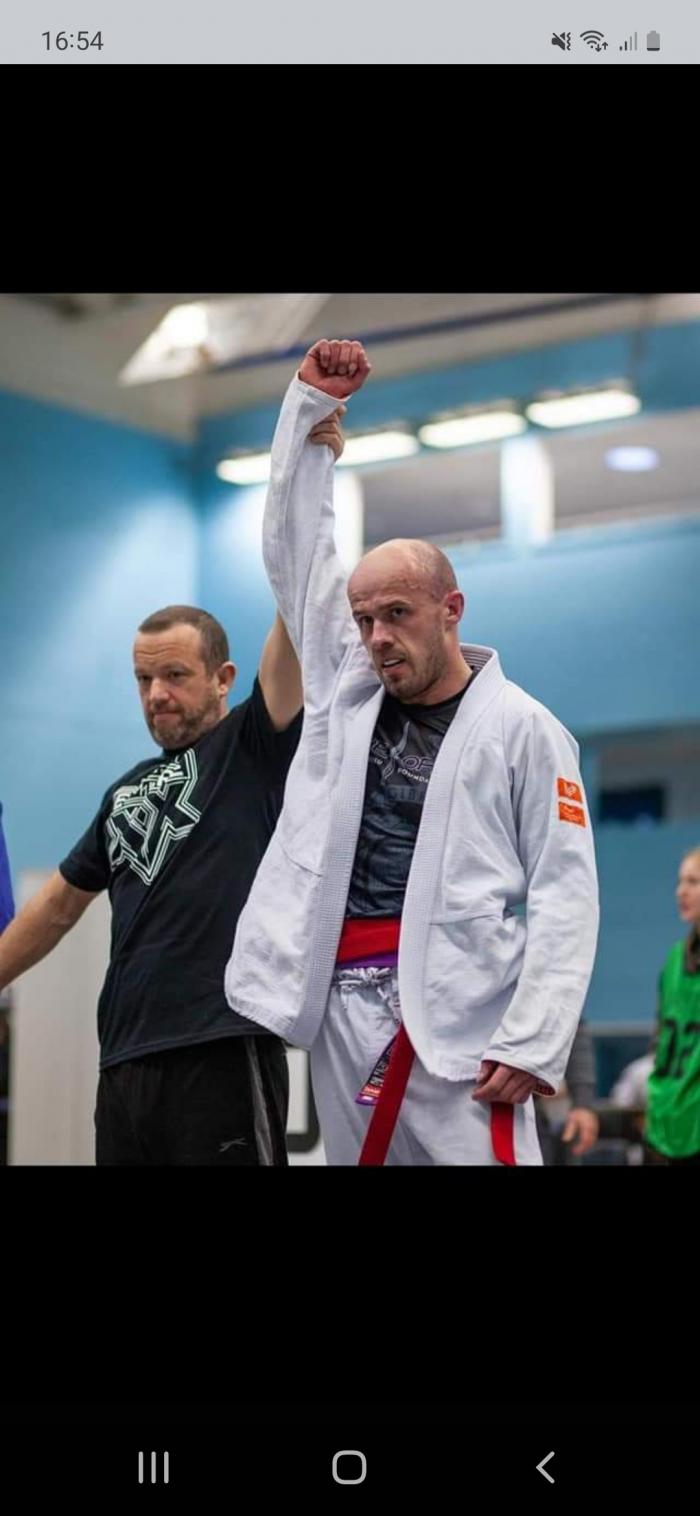 Silver at purple belt empire grappling comp