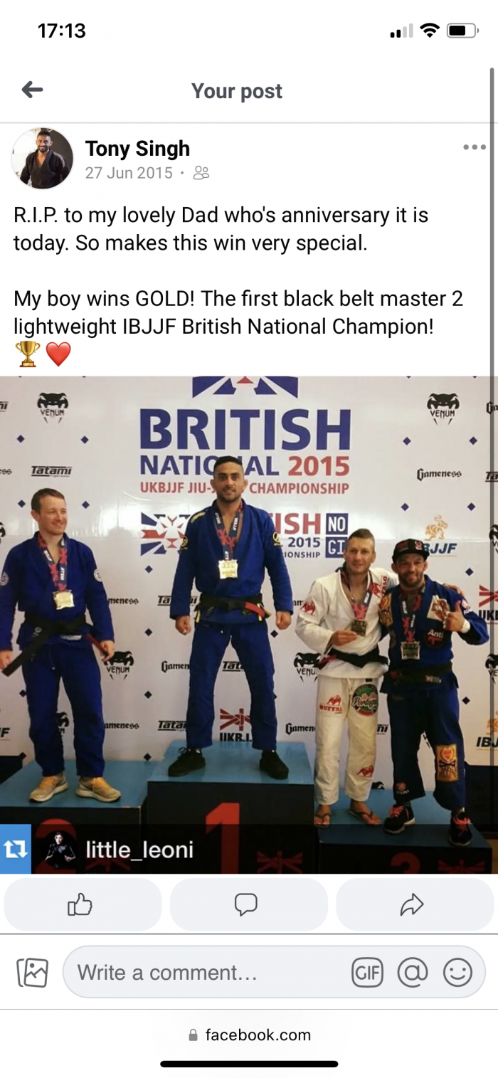 1st British championship in the U.K.