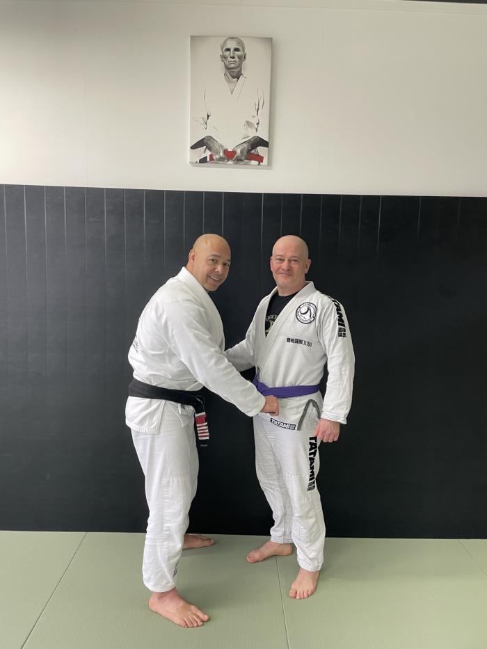 Purple belt · February 18, 2023 · Promoted by Eddie Kone