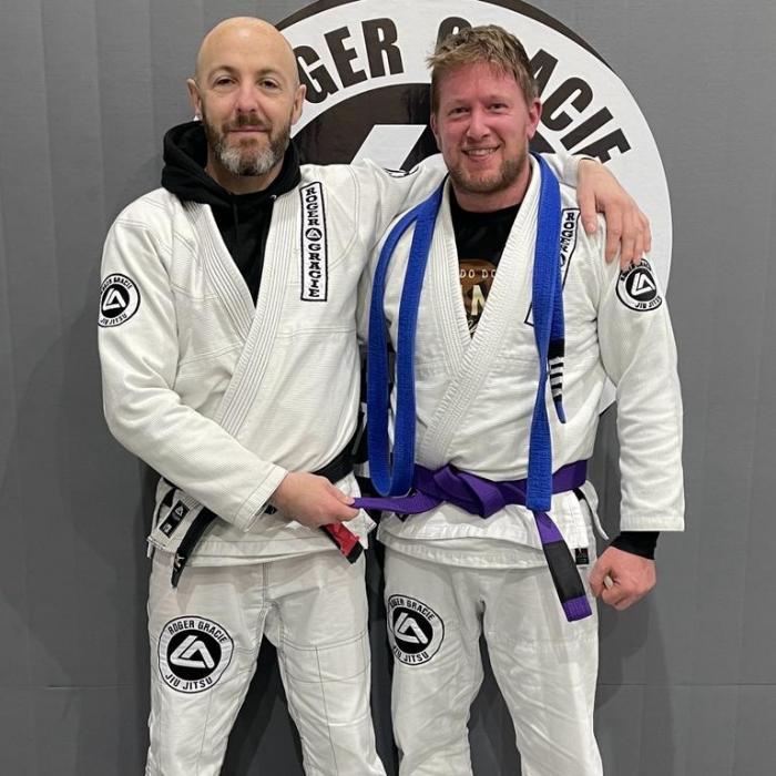 Purple belt · December 12, 2022 · Promoted by Ian Fell