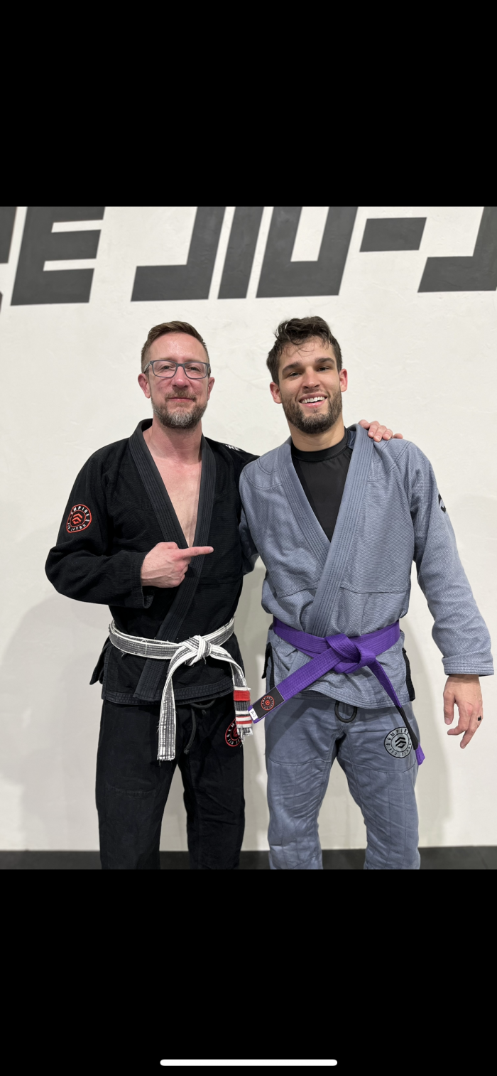 Purple belt · November 12, 2022 · Promoted by Dustin Brooks