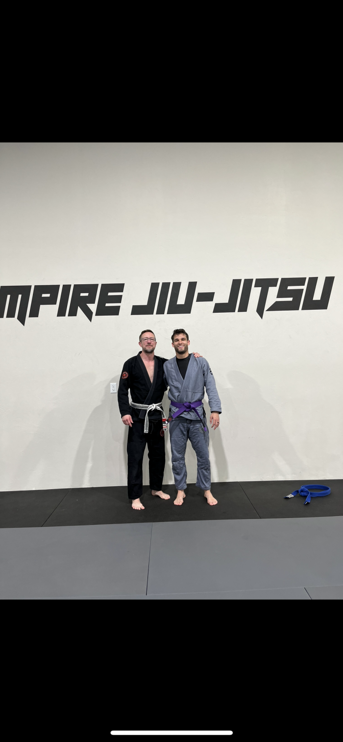 Purple belt · November 12, 2022 · Promoted by Dustin Brooks