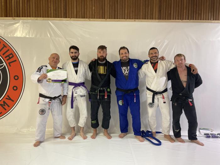 Purple belt · October 9, 2022 · Promoted by Pawel Marciniak