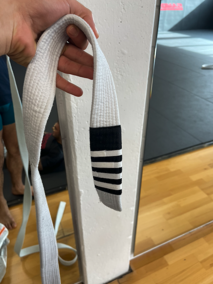 White belt · May 30, 2019