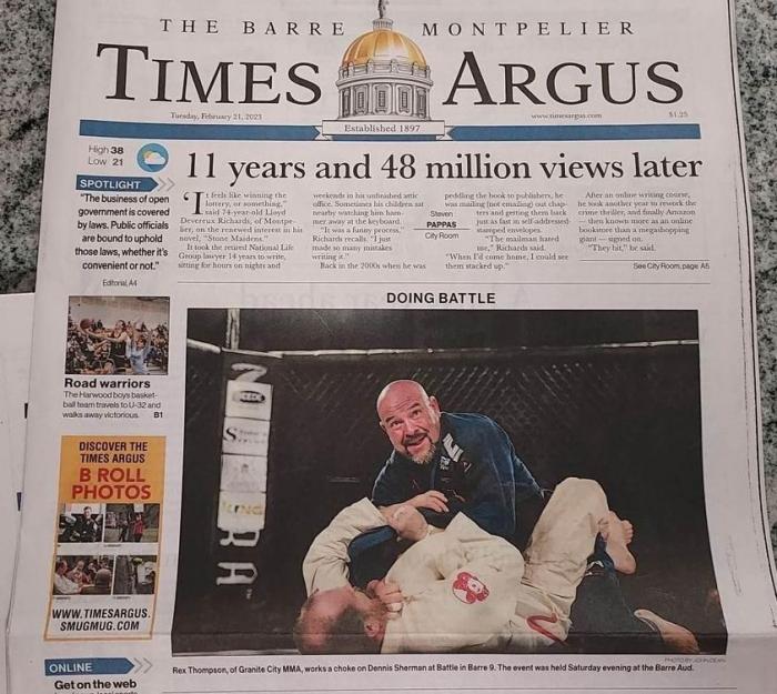 Brown belt · February 18, 2023 · Promoted by Lucas John