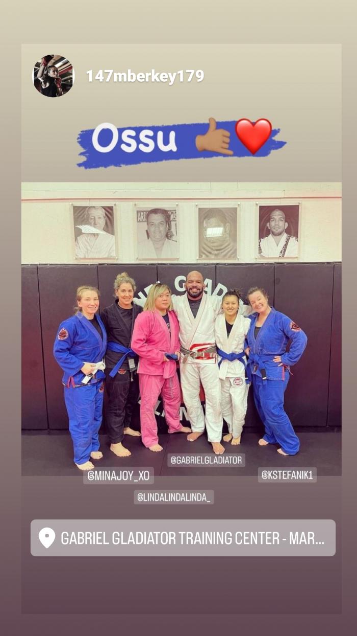 Blue belt · November 11, 2022 · Promoted by Gabriel Gladiator