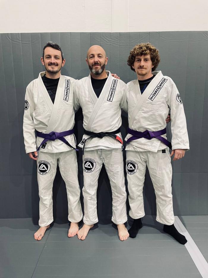 Purple belt · October 8, 2022 · Promoted by Ian Fell