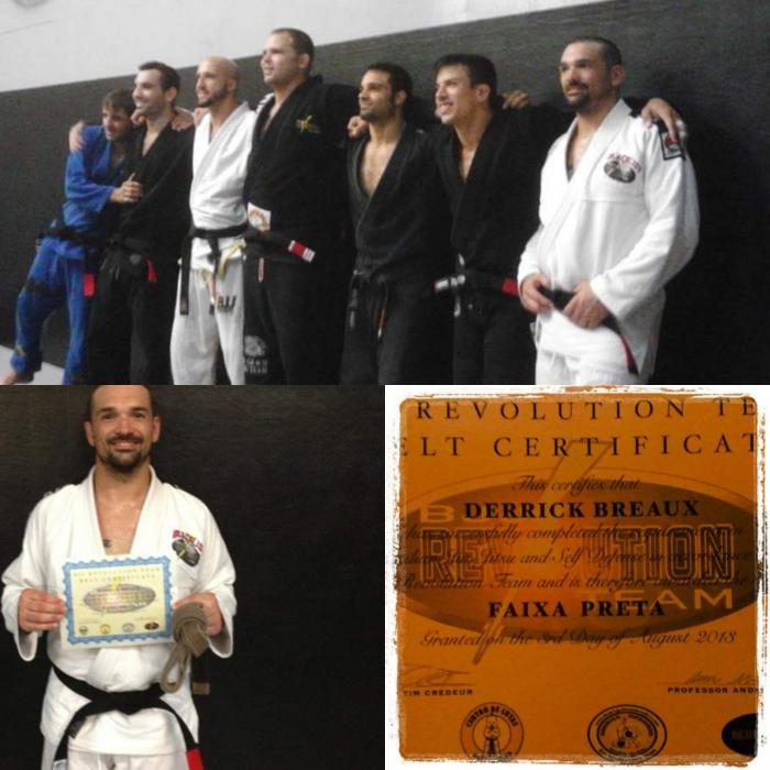 Black belt · August 1, 2013 · Promoted by Tim Credeur