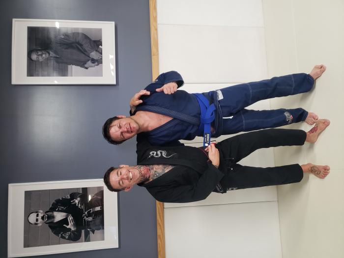 Blue belt · February 22, 2023 · Promoted by Michael Currier