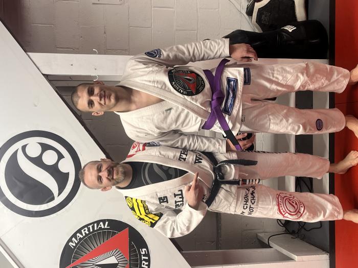 Purple belt · February 20, 2023 · Promoted by Kyle Watson