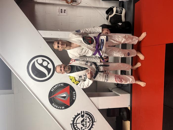Purple belt · February 20, 2023 · Promoted by Kyle Watson