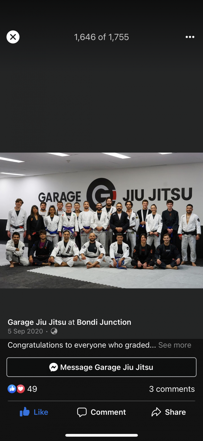 Brown belt · September 6, 2020 · Promoted by Guilherme Da Silveira Neves