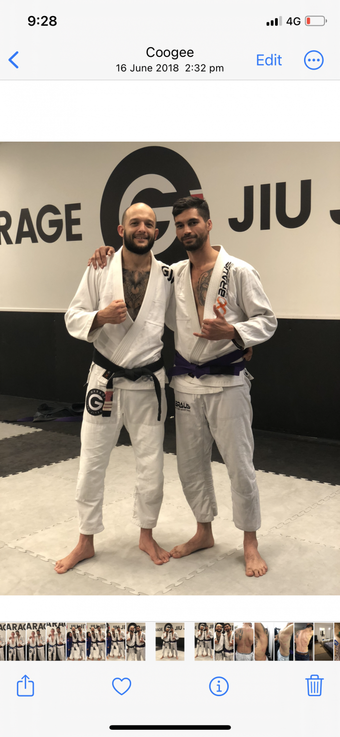 Purple belt · June 16, 2017 · Promoted by Guilherme Da Silveira Neves