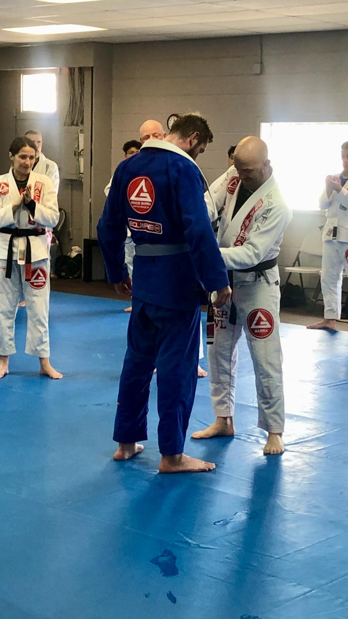 Blue belt · June 12, 2021 · Promoted by Mike Westcott