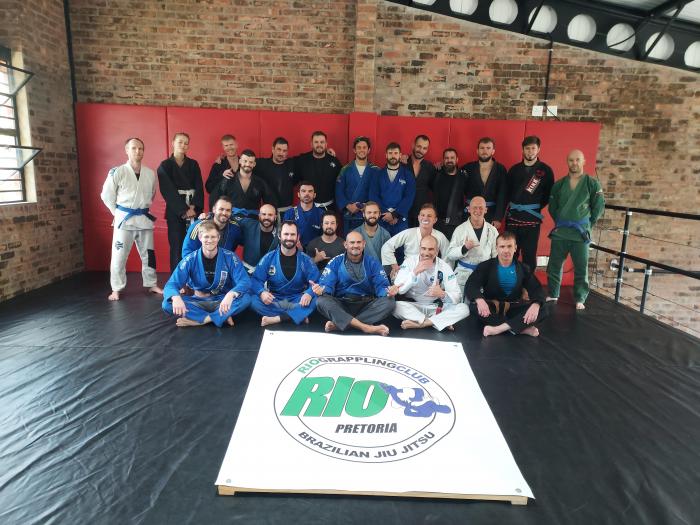 Roberto Atalla seminar at Rio Grappling Club Evo in Pretoria 2023
