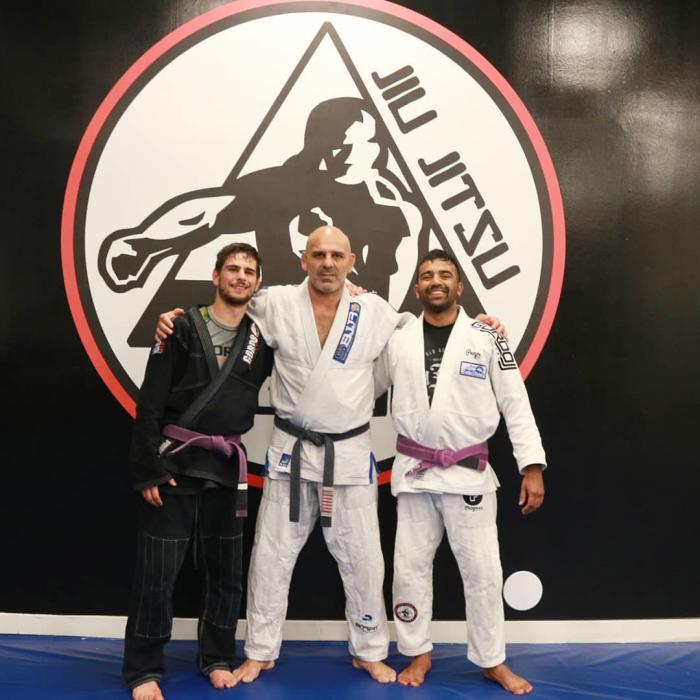 With Gordo and his son Kion at their academy in Florida